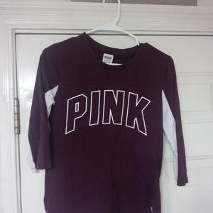 PINK long sleeved shirt